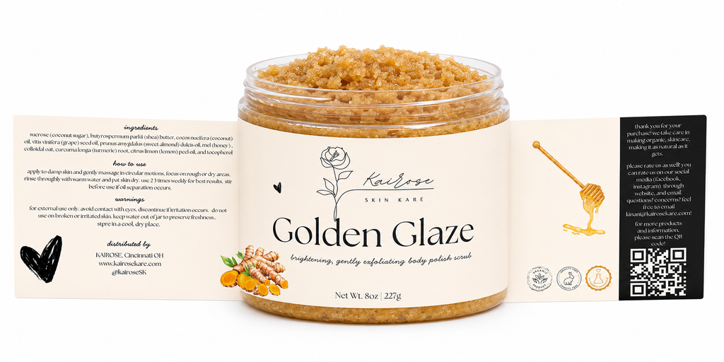 golden glaze body polish scrub