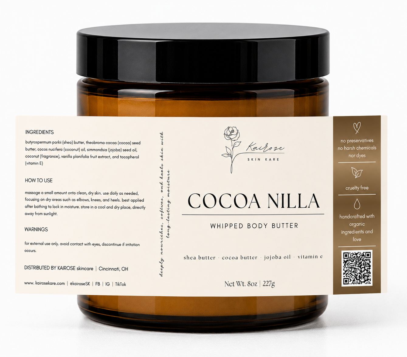cocoa villa whipped body butter