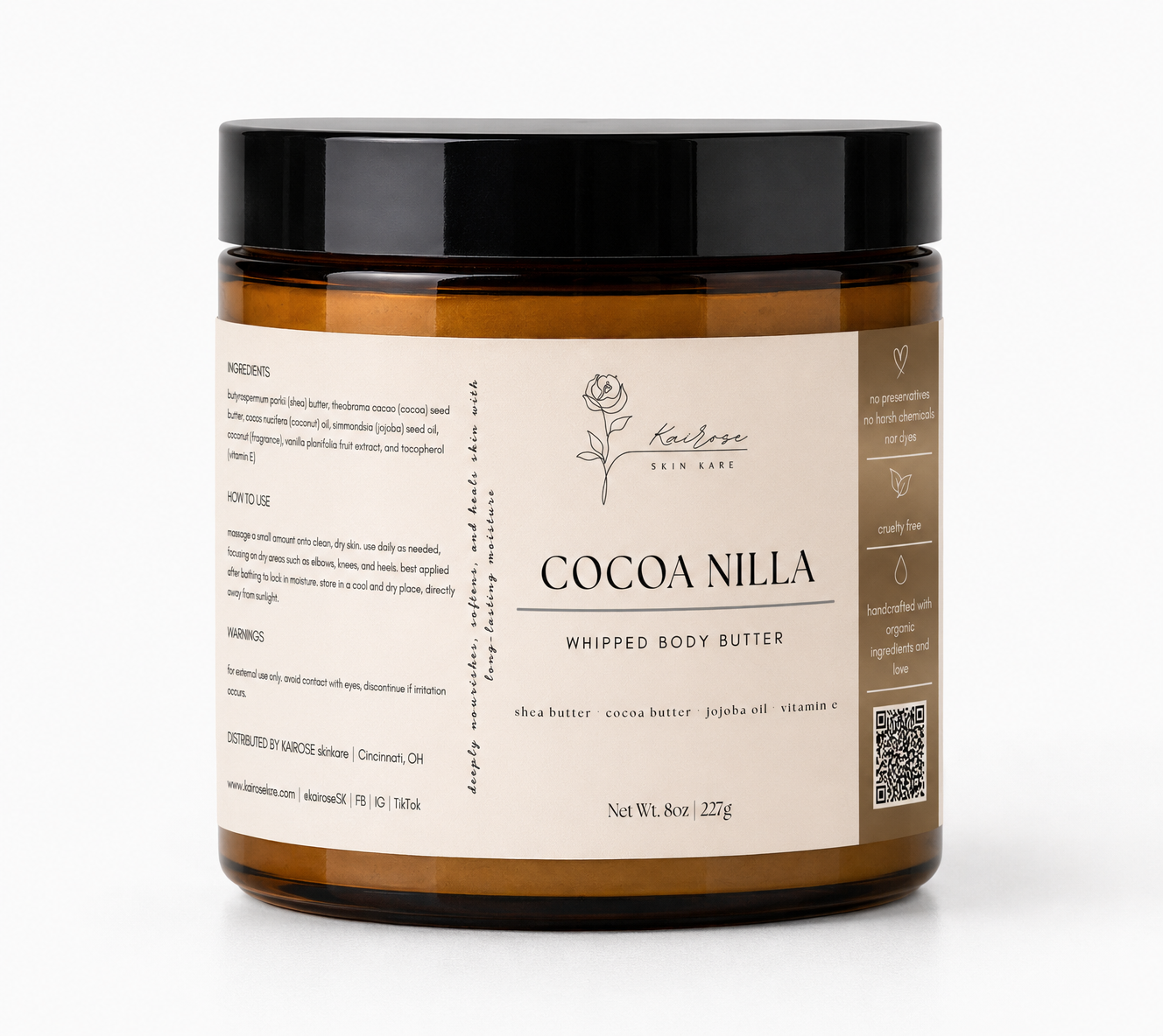 cocoa villa whipped body butter