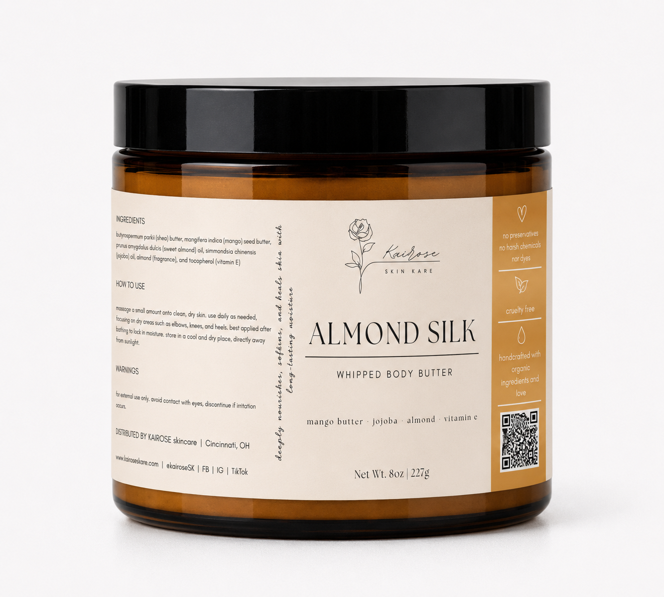 almond silk whipped body butter