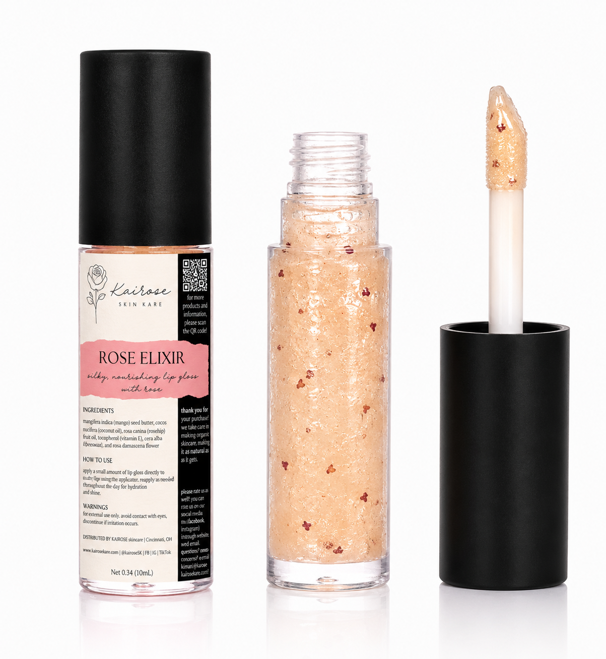 rose elixir lip gloss
