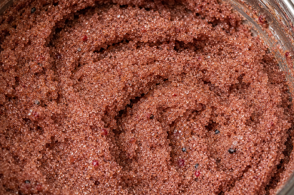 sugar berry body polish scrub