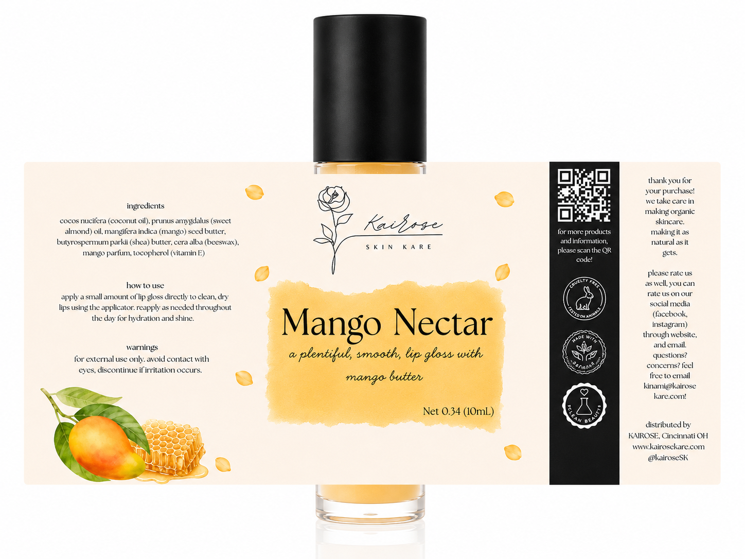 mango nectar lip gloss